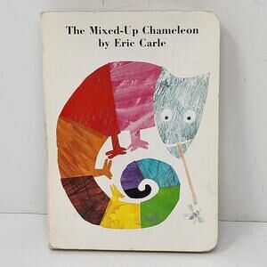 Eric Carle - Board Book - Kids Book - The Mixed Up Chameleon